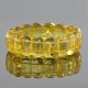 Yellow Baltic amber bracelet for Her